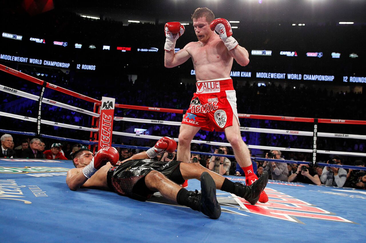 Canelo Alvarez vs Amir Khan1
