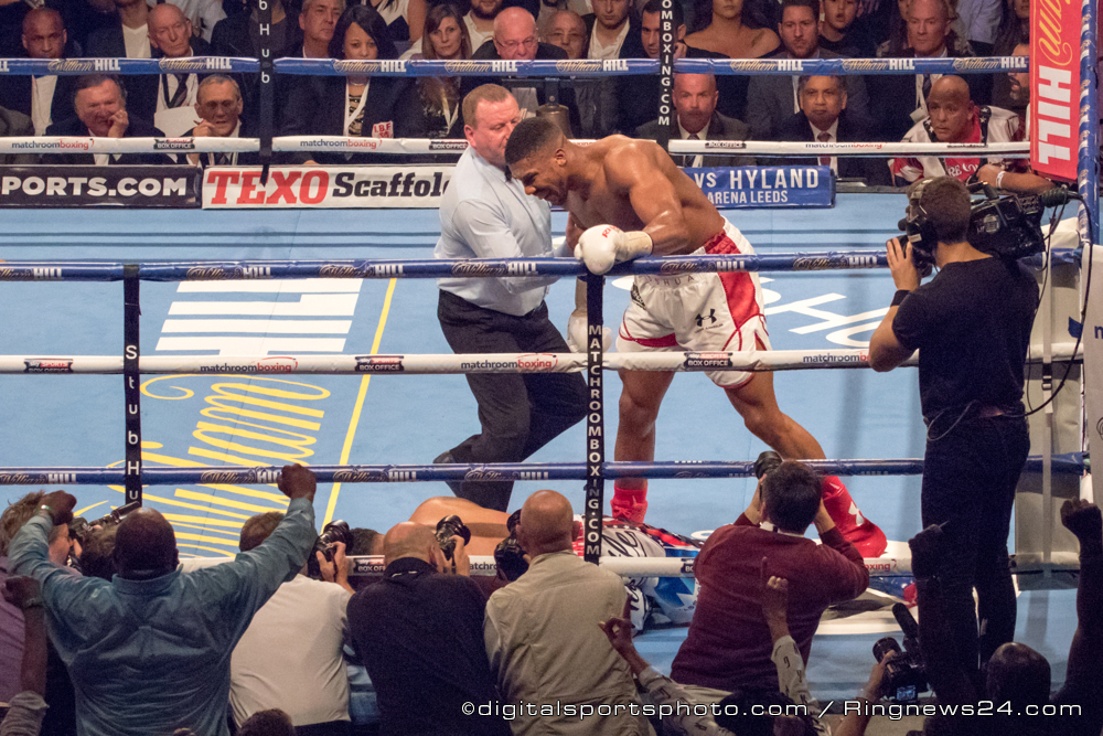 Anthony Joshua VS Dominic Breazeale - IBF World Heavyweight Title Contest during