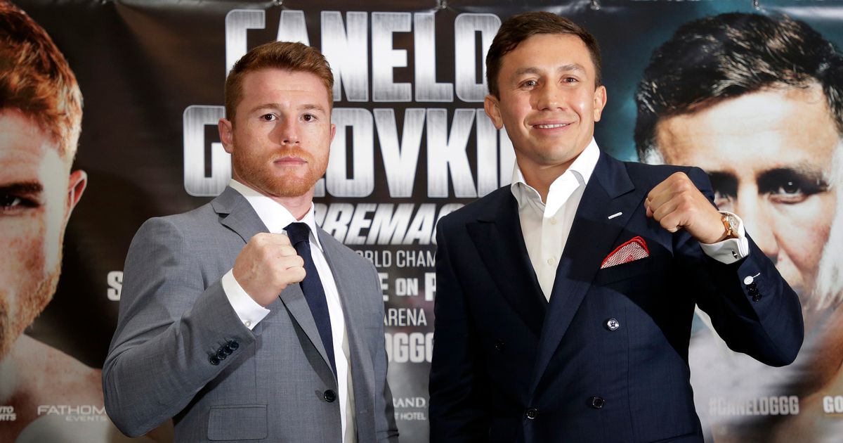 Canelo-Alvarez-and-Gennady-Golovkin-pose-after-the-press-conference