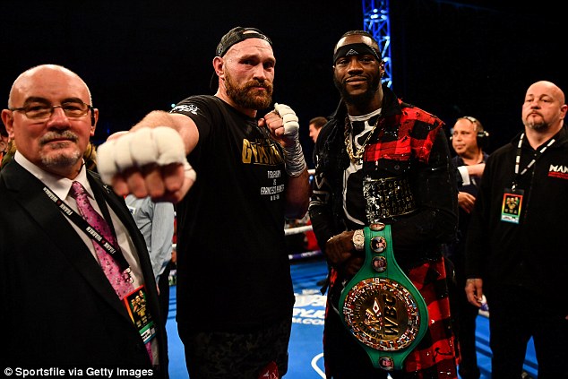 Tyson Fury and Deontay Wilder