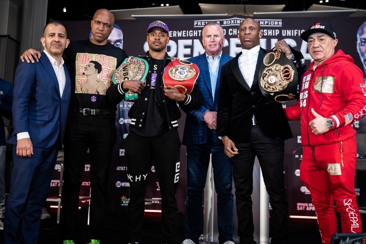 Errol Spence and Yordenis Ugás trainers go head-to-head – Ring News 24 | Boxing News