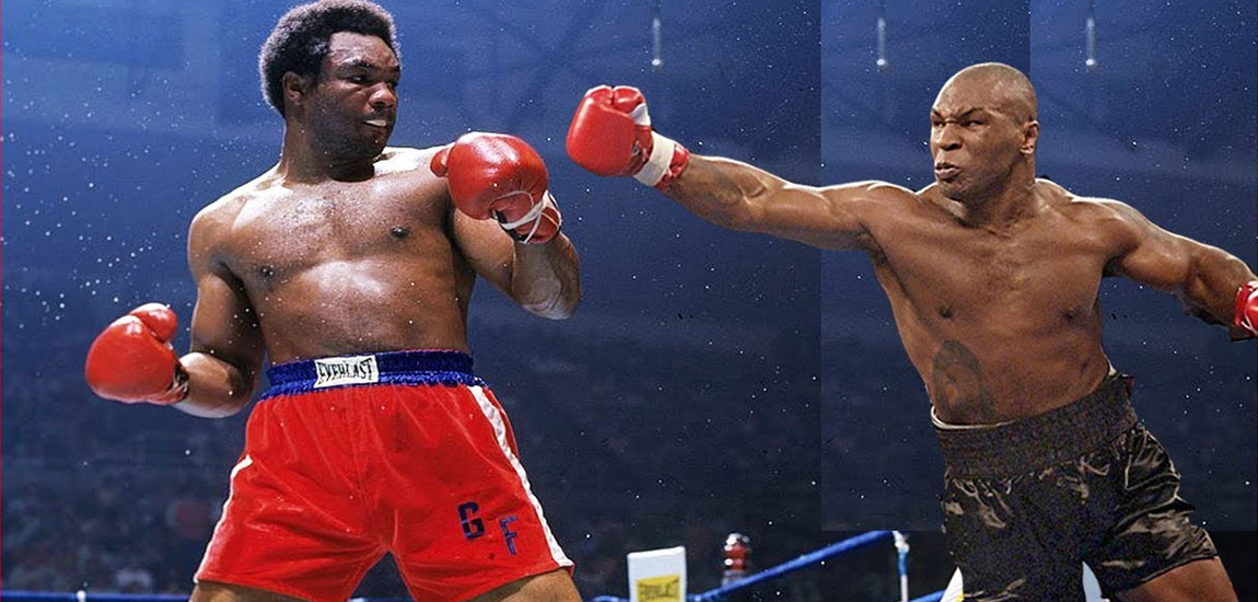 Past Pretend – Mike Tyson v George Foreman – Ring News 24 | Boxing News