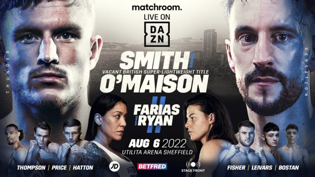 Dalton Smith will face Sam O’maison Dalton Smith will face Sam O’maison