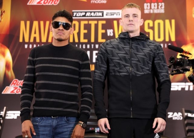 navarrete-wilson photos mikey williams top rank