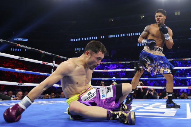Shakur Stevenson vs Yoshino