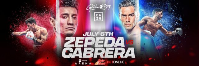 William Zepeda vs Giovanni Cabrera